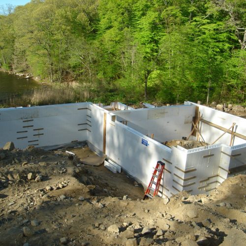 Cement Footings and Foundation