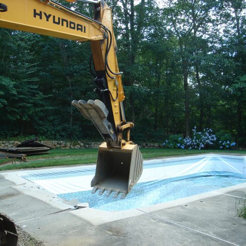 Pool Demolition and Construction